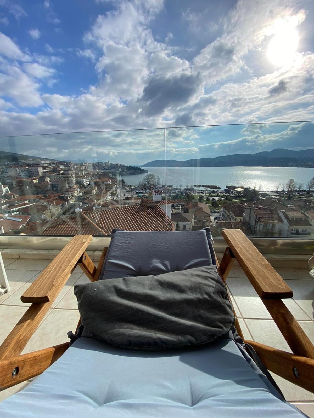 Calm Lake Balcony 카스토리아 외부 사진